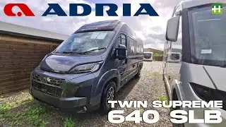 2026 Adria Twin Supreme 640 SLB | New Campervan Video Tour