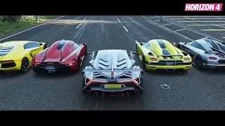 Forza Horizon 4 - Top 20 World's Most Fastest Drag Race Cars