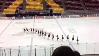 Ice Kicks Pre-Juvenile - Maplewood Synchro Classic 2014 - Finals