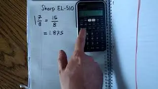 Fraction Conversion SHARP EL-510