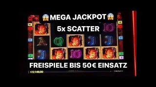 FAUST 5x SCATTER +50€ Freispiele Jackpot 🎰 Spielothek Spielhalle