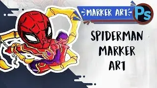Iron Spider Marker Art | Chibi