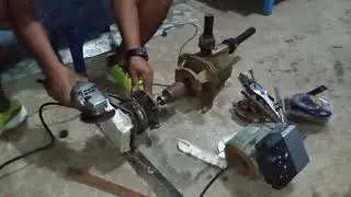 motor of washing machine used for water pump