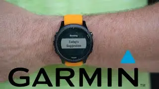 GARMIN's suggested workout // A first