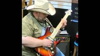Johnny Hiland candid on the JohnnyBlades