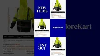 High Visibility Reflective Safety Jacket Waterproof Hoodie