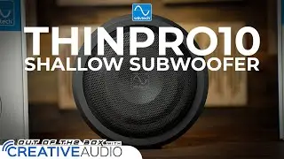 Профессиональный низкопрофильный сабвуфер Wavtech THINPRO10 | Обзор продукта