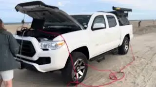EZ Flate C.A.S.E. On Assateaque OSV Va Side Taking out the Competition on Airing up Your Rig 