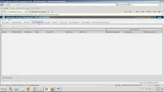 HP ALM Administration creating domain, projects, users