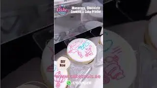 🎨 Print Directly on Cookies, Macarons & More! 🍪Say hello to Eddie, the Edible Ink Printer