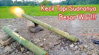 NYUMET MERIAM KARBIT DARI BAMBU SUARANYA BESAR WOI !!!