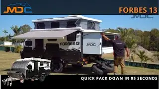 Quick Pack down: MDC Forbes 13 Offroad Caravan