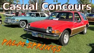 Casual Concours 2022 Car Show In Palm Springs, California