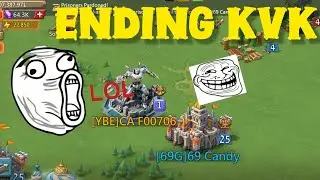 Kvk Ending Funny Moments Reminds Me Old Time || Lords Mobile