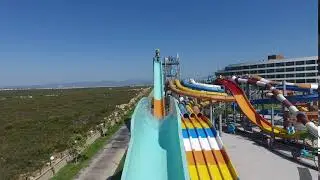 Uphill Waterslide designed by Polg&uuml;n Waterparks & Attractions.