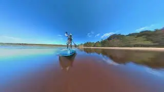 Paddle Boarding, Loch Morlich
