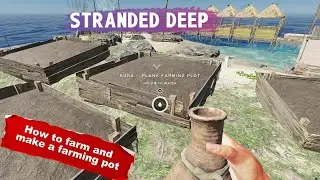 How I Built a Farm in Stranded Deep So Fast!