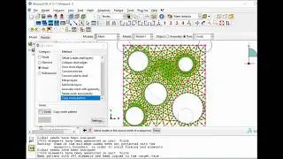 Copying mesh mapping for ABAQUS