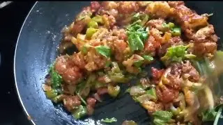 Cauliflower chilly curry recipe #cauliflower#recipe#food
