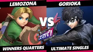 Sumapa 181 - LemozonA (Young Link) Vs. Gorioka (Joker) Smash Ultimate - SSBU