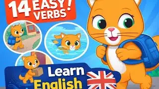 Learn  Basic English Verbs with Fun Actions!| Speak English Easily