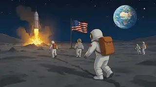 Moon Landing Full Story#lifeisbutadream 