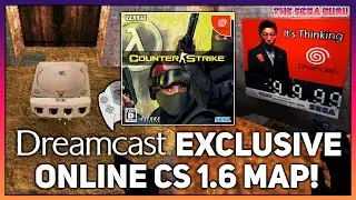 Dreamcast Exclusive Counterstrike 1.6 ONLINE MAP! dc_fight