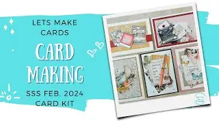 Unboxing +5 (5x7) Cards-SSS February 2024 Card Kit