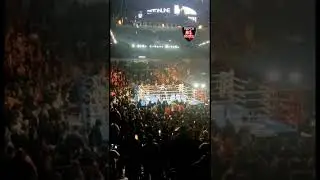 Canelo &Aacute;lvarez apoyando a Rey Mart&iacute;nez, su llegada a la Pechanga Arena, San Diego, CA.
