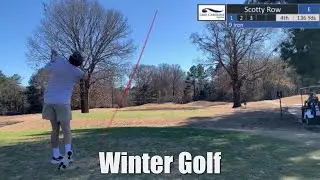 Winter Golf w/ Shot Tracers | Scott Rowland