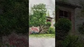 Green Garden Embroidery Art