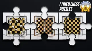 Chess Puzzles... These Were INSANE & UNEXPECTED! 😱