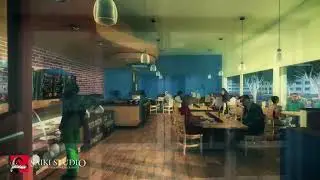 Pfizer - Cuidad Virtual - Maya 3D