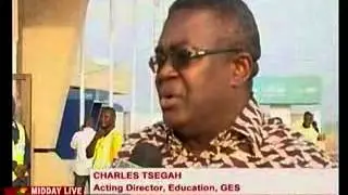 Midday Live - GES to Offset Feeding Arreas for 85 Schools - 15/1/2014