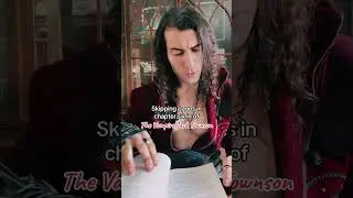 Chapter six is infamous and controversial for a reason 👀 #book #vampire #comedy