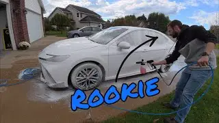 Как я мою свои машины, будучи любителем автодетейлинга | Toyota Camry 2025 года