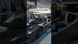 Arman Tsarukyan New Full Up Ferrari SF90 Spider Car 😳 #armantsarukyan #arman #armani