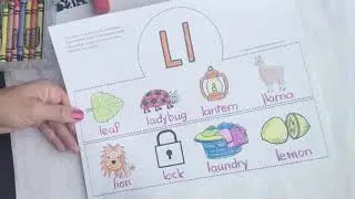 Letter Ll headband