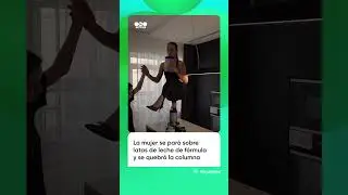 RETO VIRAL TERMINA EN ACCIDENTE: UNA MUJER SE LESION&Oacute; LA COLUMNA