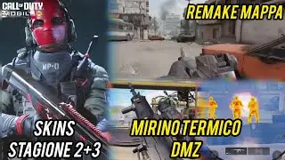 REMAKE MAPPA CROSSFIRE + MIRINO TERMICO DMZ + SKINS PERSONAGGIO STAGIONE 2/3 COD MOBILE