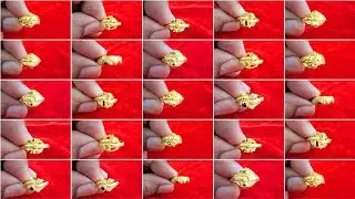 Daily Use Gold Ring Designs Under 6,000 to 12,000 #gold ring designs for women