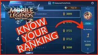 Как узнать ранг своего героя в Mobile Legends 2023?