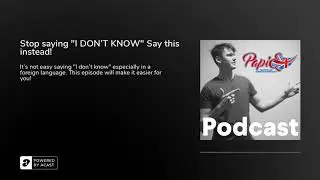 Stop saying 