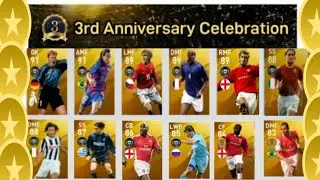 3rd Anniversary Coming Pes 2020 | Free Legends BOX DRAW,  Free Iconic Moment.etc,| 3RD ANNIVERSARY|