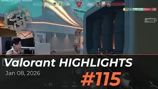 Valorant Daily Highlights #115 &mdash; Best Plays