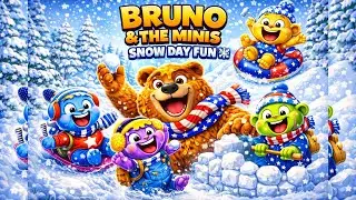 SNOW DAY FUN ❄️🐻 | Bruno and the Minis | Full Kids Cartoon Episode