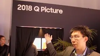 Samsung's New QLED TV Impresses vs OLED & Sony Z9D at CES 2018
