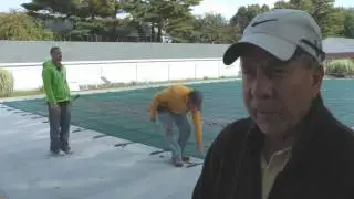 Pool Cover Anchor Install