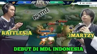 PERFECT DEBUT DUO PH RAFFLESIA DAN 3MARTZY DI MDL ID BERSAMA PENDEKAR ESPORTS - MOBILE LEGENDS