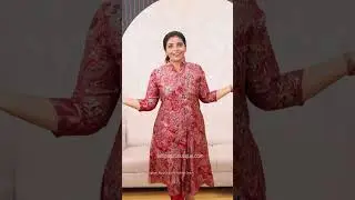 🌟Yeame Printed Soft Silk Kurti Set (2piece)